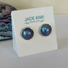 Abalone Pearl Sterling Silver Stud Earrings