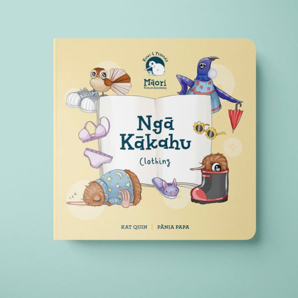 "Ngā Kākahu" Clothing Board Book