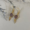 Gemstone Earrings - Gold