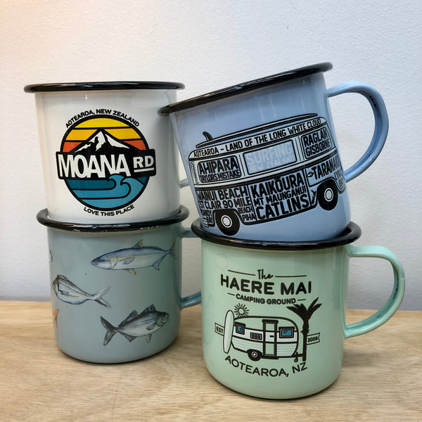Moana Road Enamel Cup - Assorted