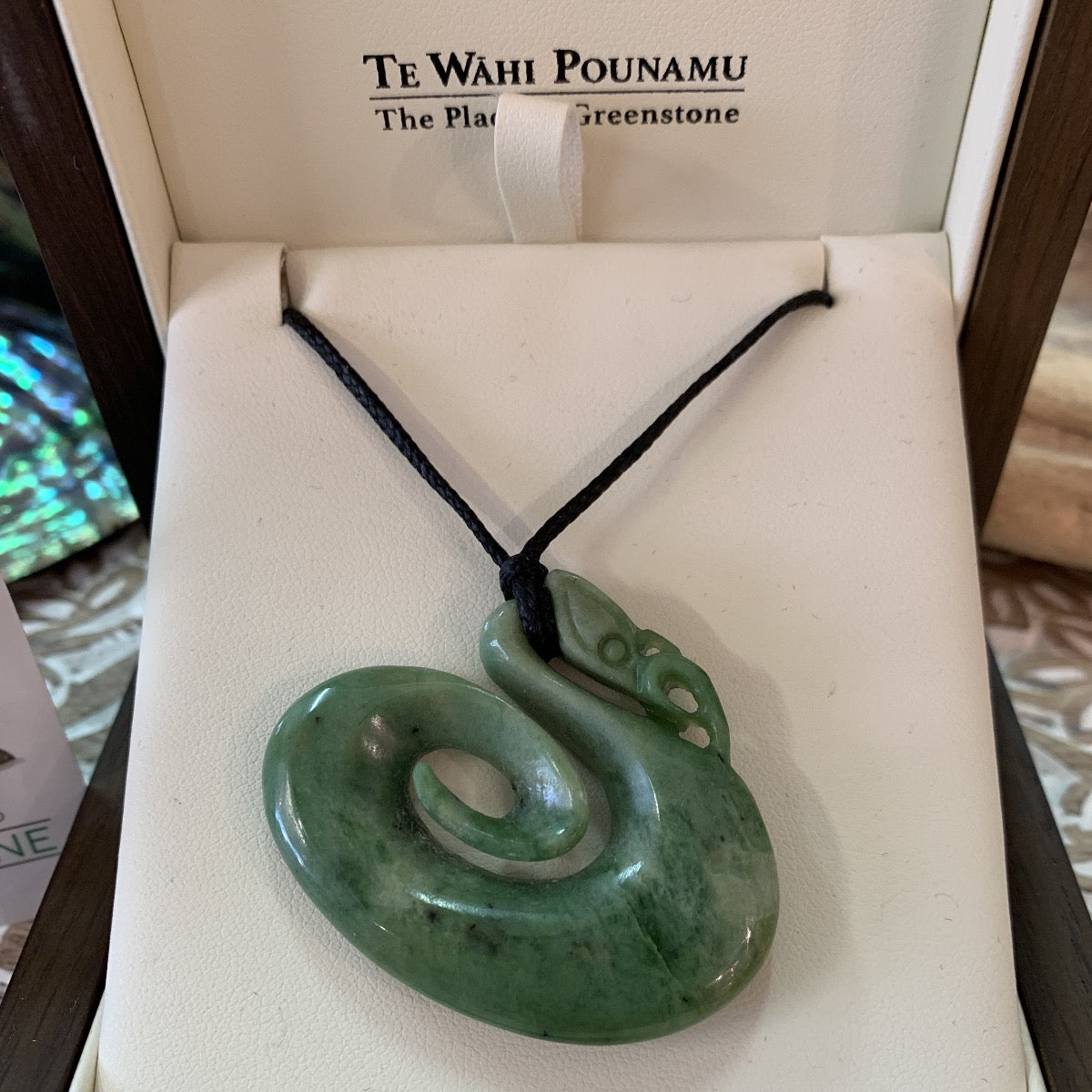 Jade Kiwi POunamu Mania Koru Kokopu