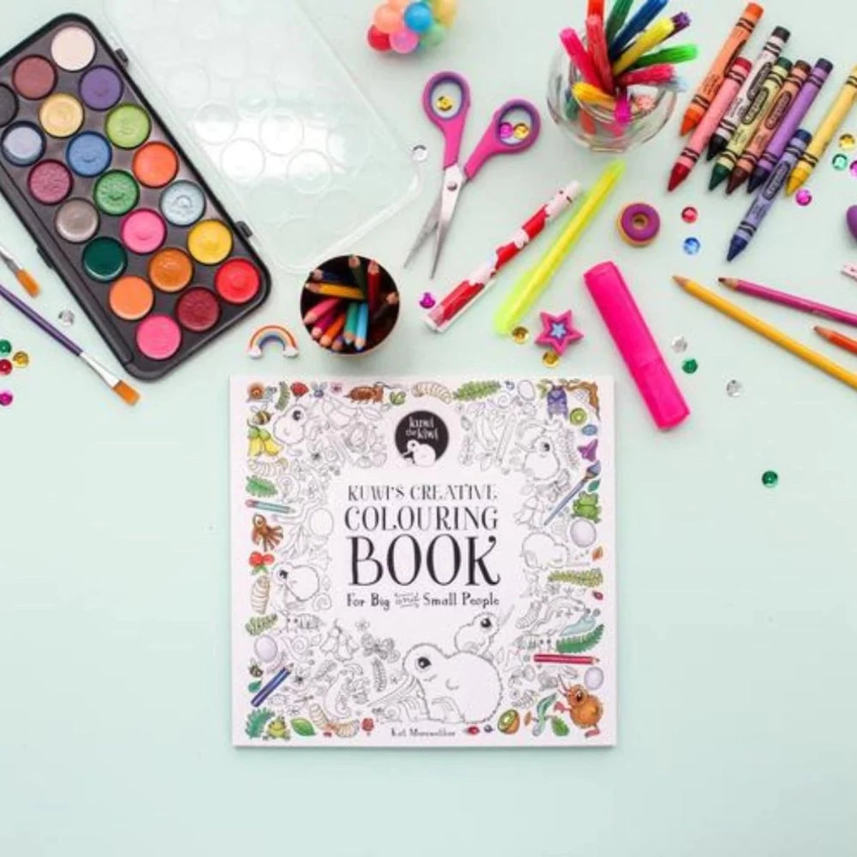 "Kuwi's Creative Colouring Book" by Kat Quin