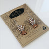 Fantail Rimu Earrings by Natty